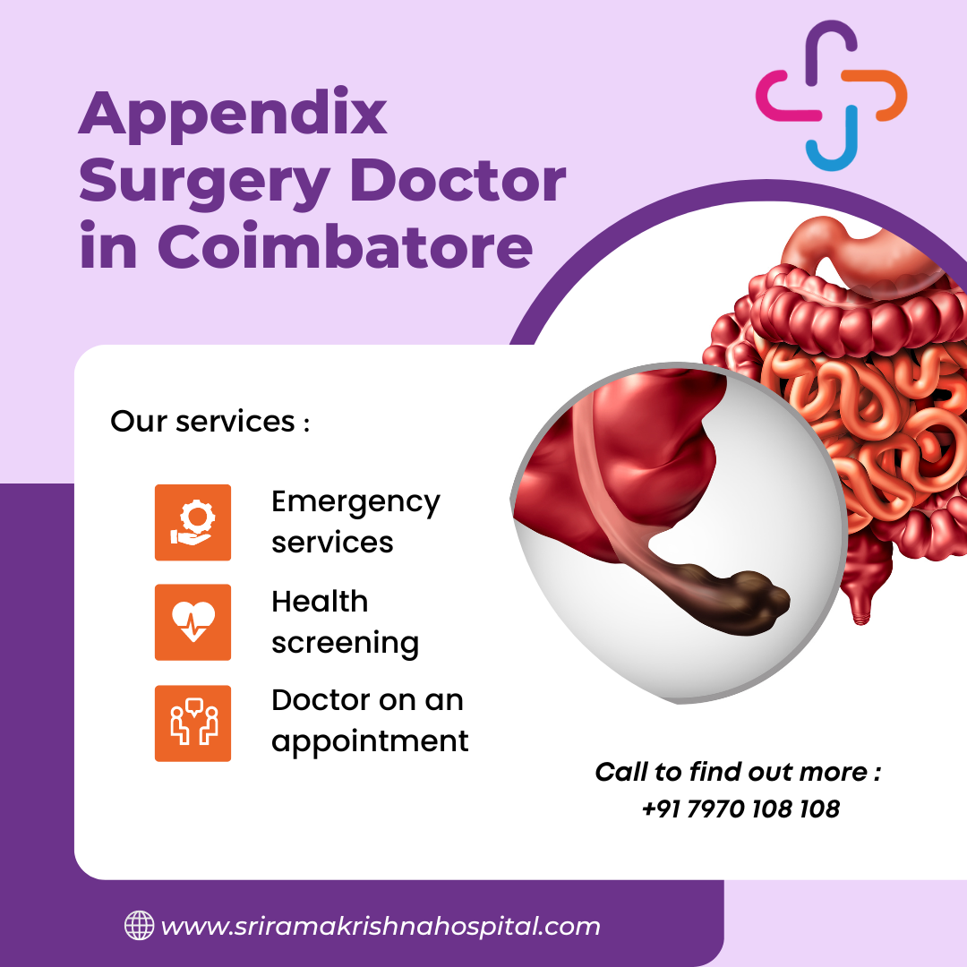 Appendix Surgery Doctor in Coimbatore